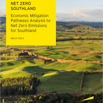 Net Zero Southland: Economic Mitigation Pathways Analysis to Net Zero Emissions for Southland