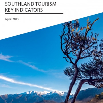 Southland Tourism Key Indicators - Apr 2019