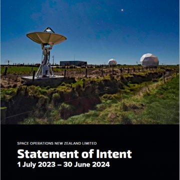 Space Operations New Zealand Limited Statement of Intent 2023-2024