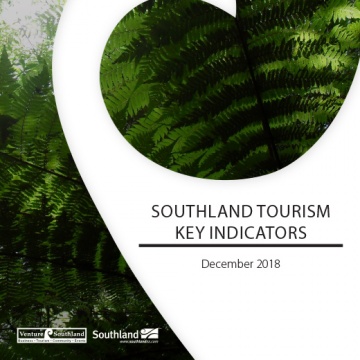 Southland Tourism Key Indicators - Dec 2018