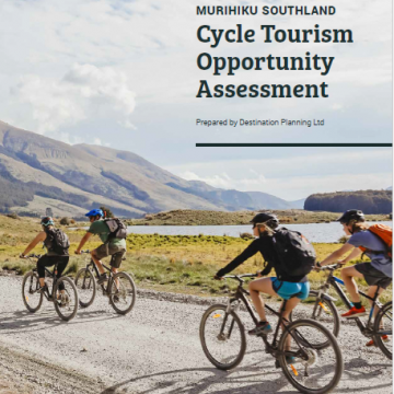Murihiku Southland Cycle Tourism opportunity Assessment